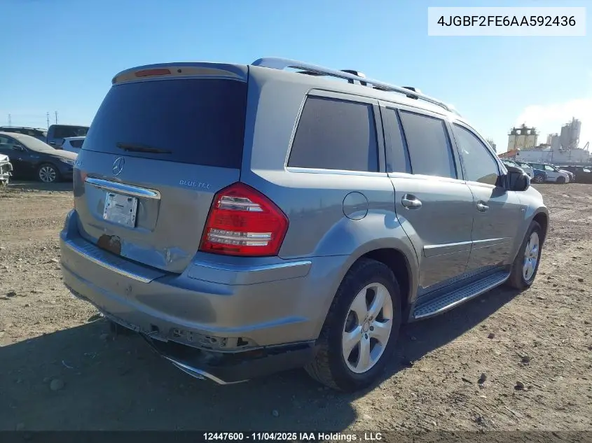 4JGBF2FE6AA592436 2010 Mercedes-Benz Gl 350 Bluetec