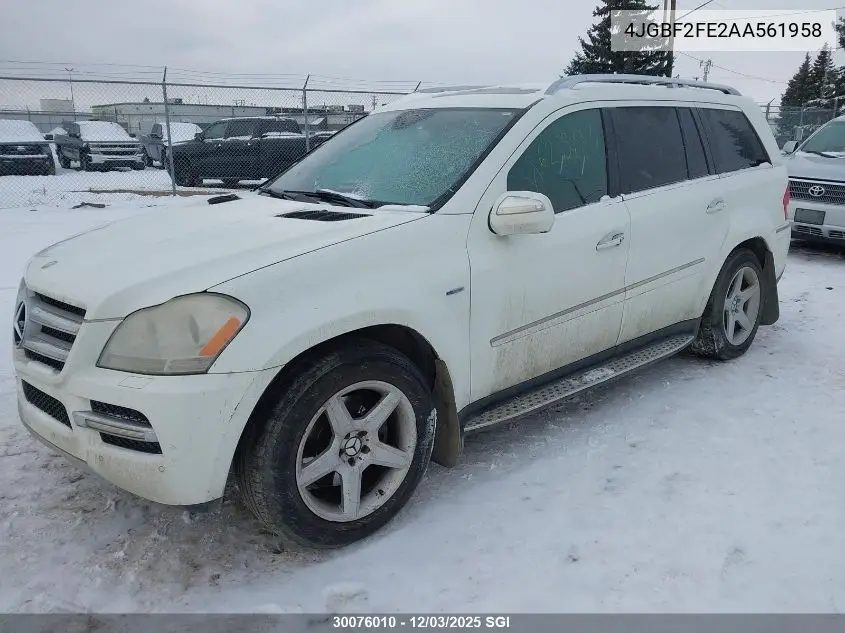 4JGBF2FE2AA561958 2010 Mercedes-Benz Gl 350 Bluetec