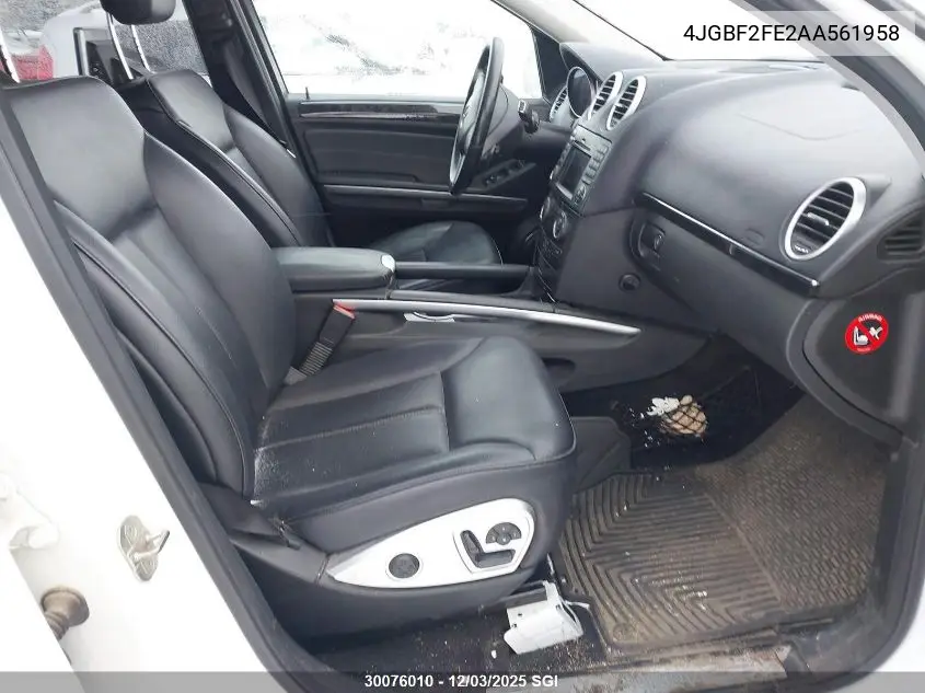 4JGBF2FE2AA561958 2010 Mercedes-Benz Gl 350 Bluetec