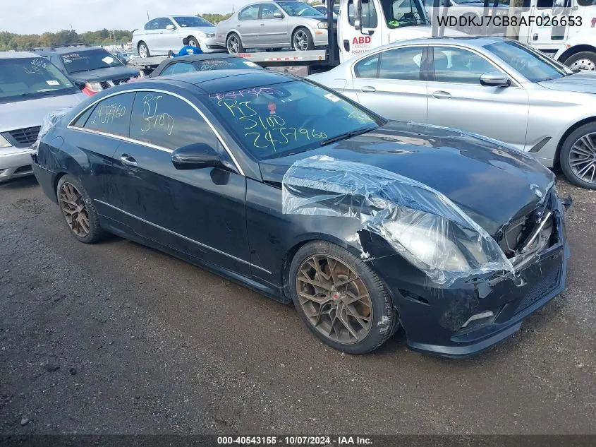 WDDKJ7CB8AF026653 2010 Mercedes-Benz E 550