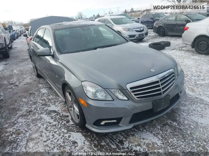 WDDHF2EB3BA426615 2011 Mercedes-Benz E 350 Bluetec