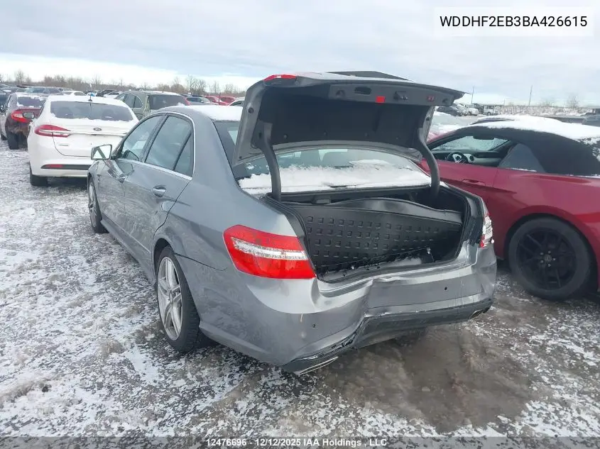 WDDHF2EB3BA426615 2011 Mercedes-Benz E 350 Bluetec
