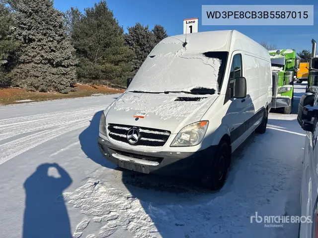 WD3PE8CB3B5587015 2011 Mercedes-Benz 2500 2011 Mercedes-Benz 2500 Cargo Van (Inoperable)