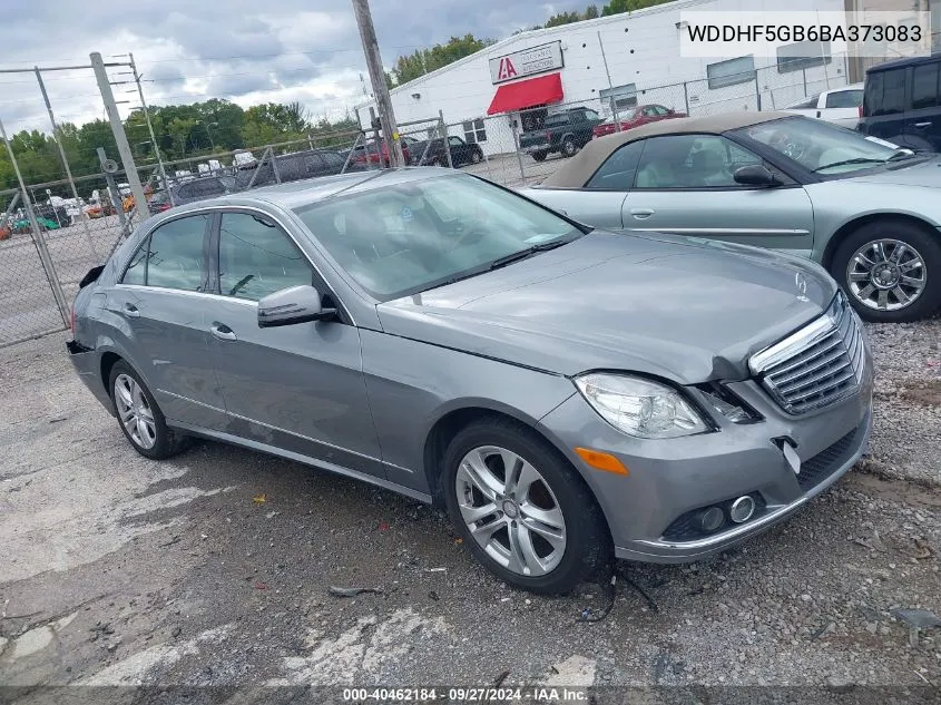 WDDHF5GB6BA373083 2011 Mercedes-Benz E 350