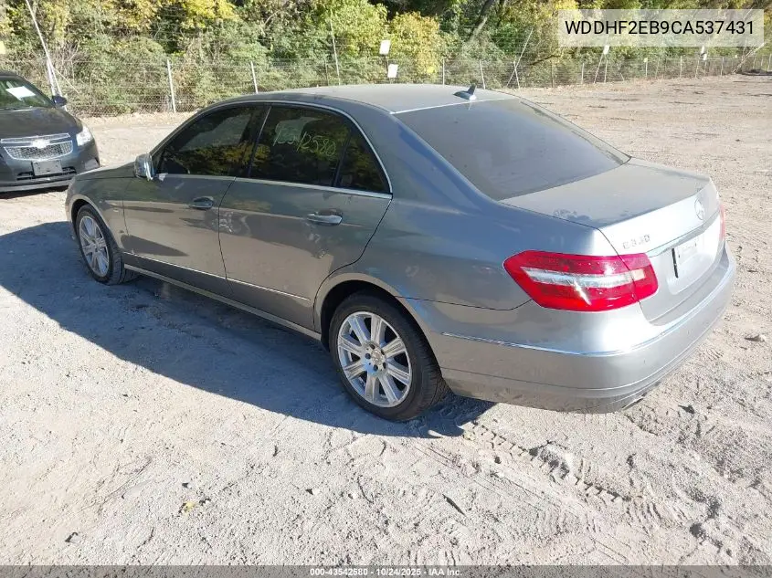 WDDHF2EB9CA537431 2012 Mercedes-Benz E 350 Bluetec