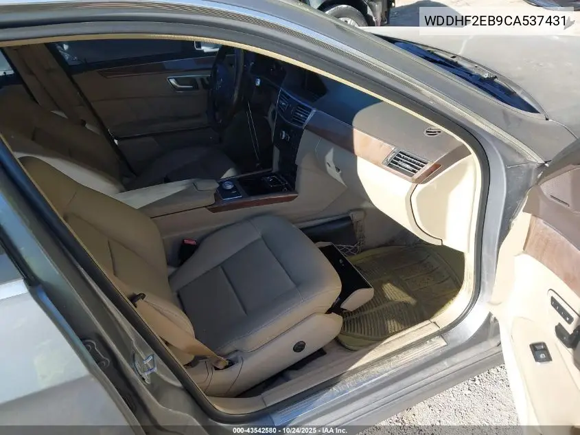 WDDHF2EB9CA537431 2012 Mercedes-Benz E 350 Bluetec
