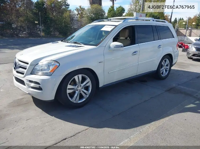 4JGBF2FE6CA767965 2012 Mercedes-Benz Gl 350 Bluetec 4Matic