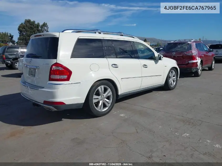 4JGBF2FE6CA767965 2012 Mercedes-Benz Gl 350 Bluetec 4Matic