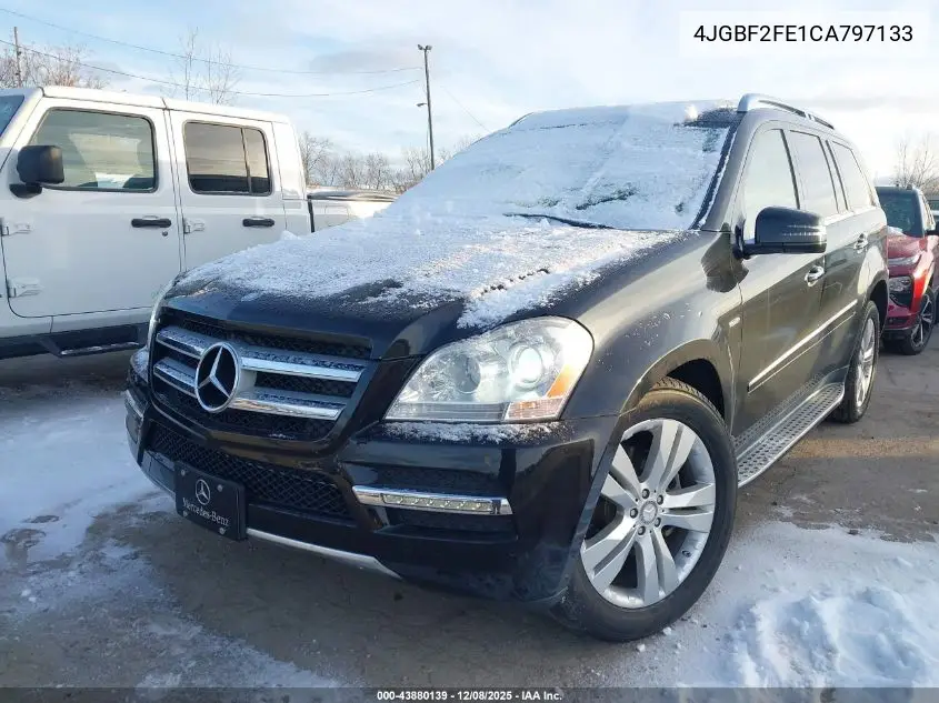 4JGBF2FE1CA797133 2012 Mercedes-Benz Gl 350 Bluetec 4Matic