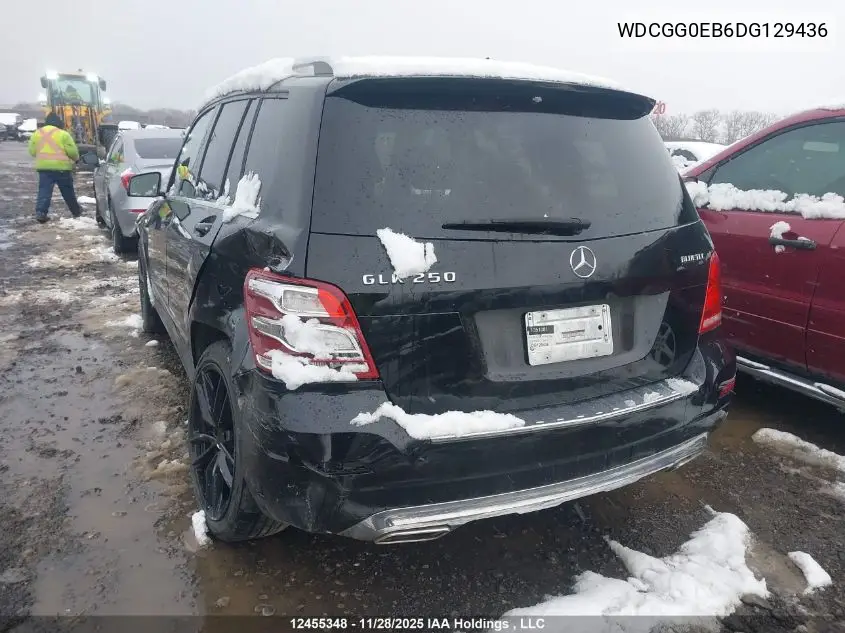 WDCGG0EB6DG129436 2013 Mercedes-Benz Glk 250 Bluetec