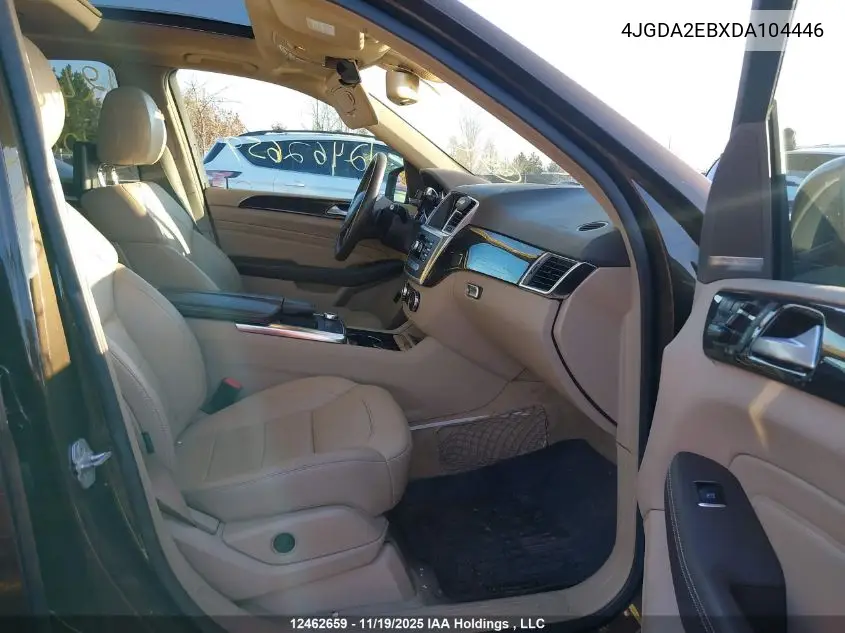 4JGDA2EBXDA104446 2013 Mercedes-Benz Ml 350 Bluetec