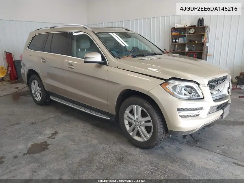 4JGDF2EE6DA145216 2013 Mercedes-Benz Gl 350 Bluetec 4Matic