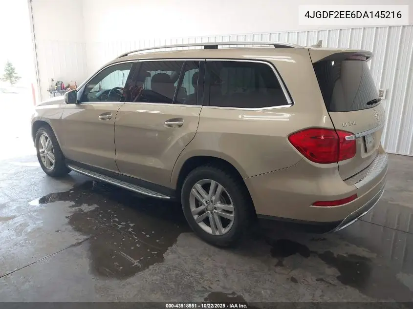 4JGDF2EE6DA145216 2013 Mercedes-Benz Gl 350 Bluetec 4Matic