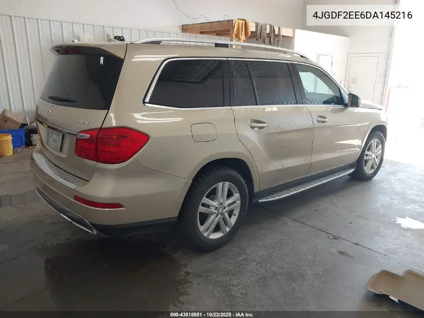 4JGDF2EE6DA145216 2013 Mercedes-Benz Gl 350 Bluetec 4Matic