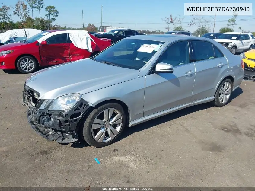 WDDHF2EB7DA730940 2013 Mercedes-Benz E 350 Bluetec