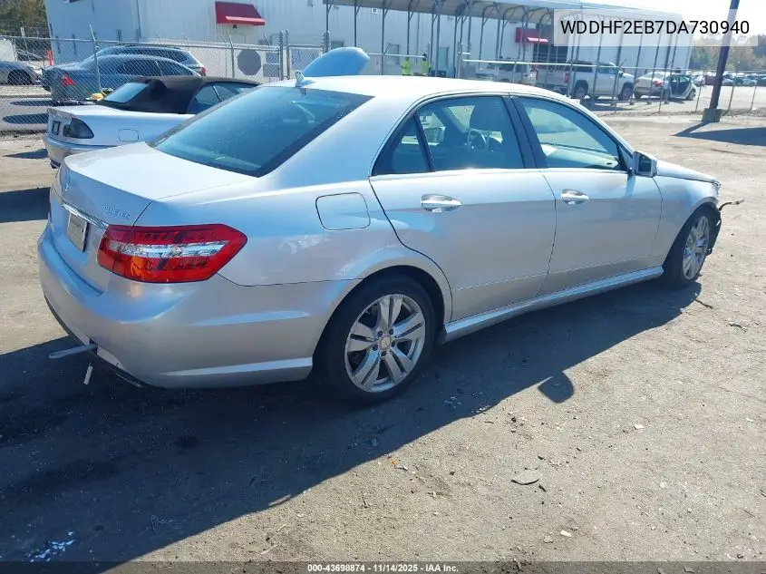WDDHF2EB7DA730940 2013 Mercedes-Benz E 350 Bluetec