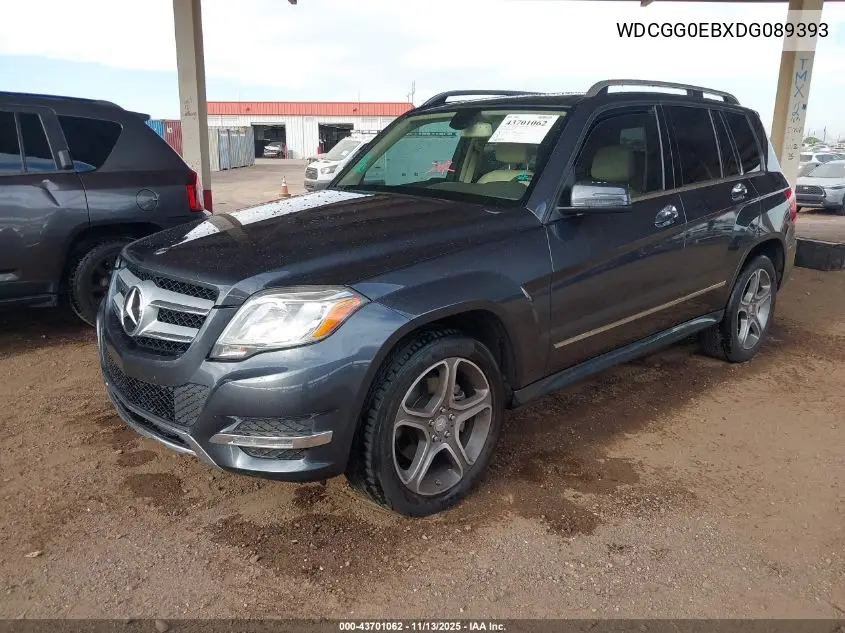 WDCGG0EBXDG089393 2013 Mercedes-Benz Glk 250 Bluetec 4Matic