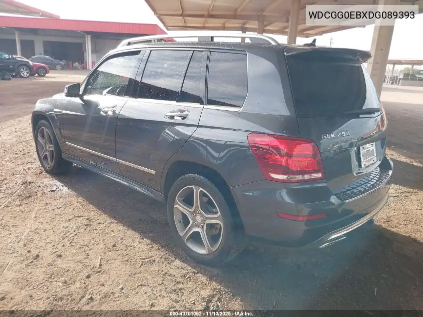 WDCGG0EBXDG089393 2013 Mercedes-Benz Glk 250 Bluetec 4Matic