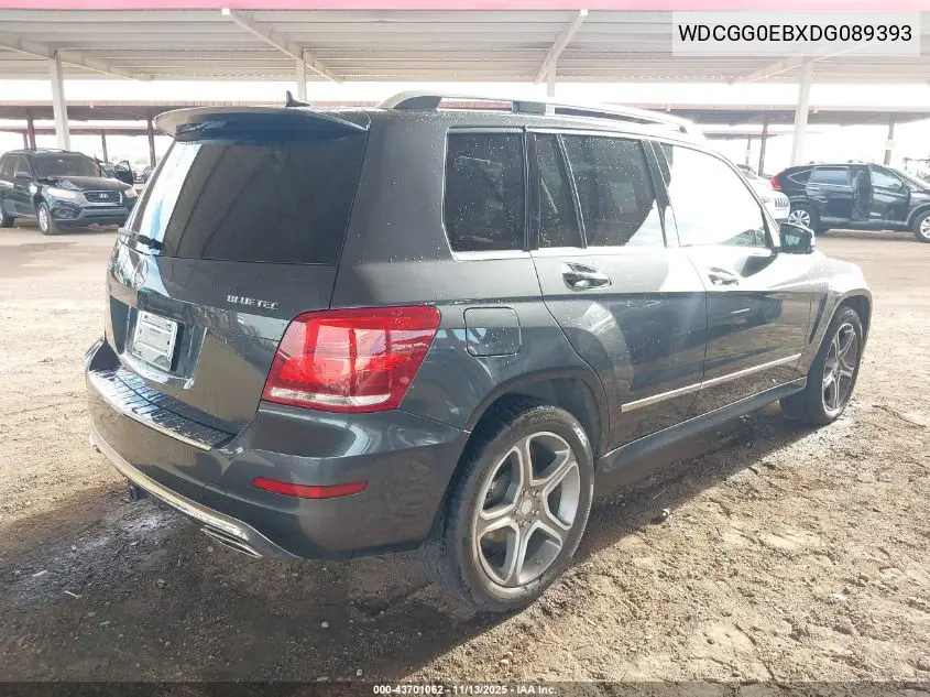 WDCGG0EBXDG089393 2013 Mercedes-Benz Glk 250 Bluetec 4Matic