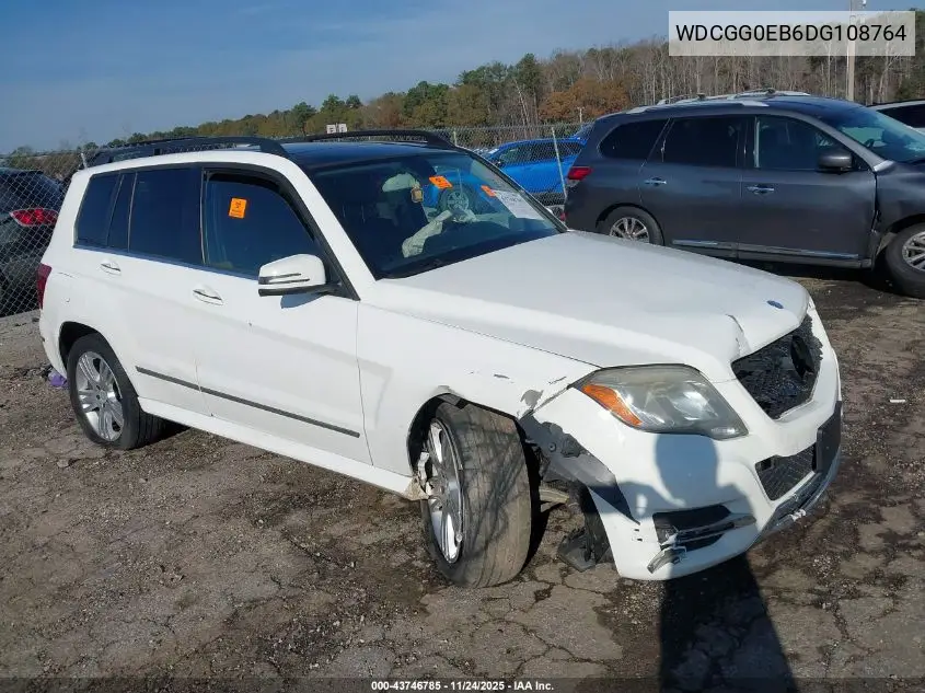 WDCGG0EB6DG108764 2013 Mercedes-Benz Glk 250 Bluetec 4Matic