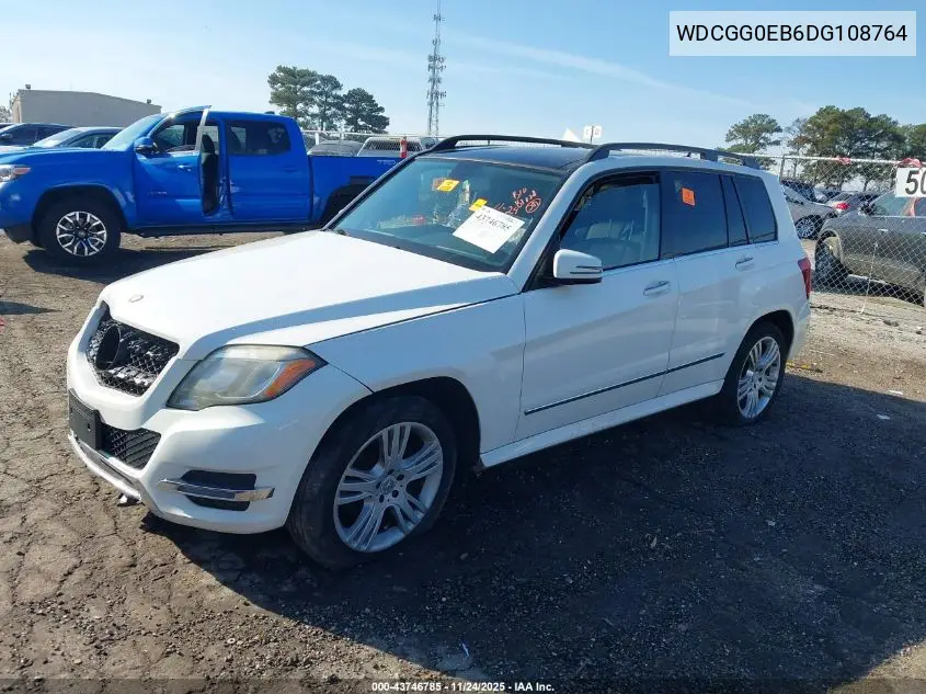 WDCGG0EB6DG108764 2013 Mercedes-Benz Glk 250 Bluetec 4Matic