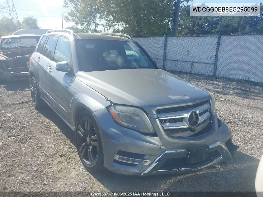 WDCGG0EB8EG295099 2014 Mercedes-Benz Glk 250 Bluetec