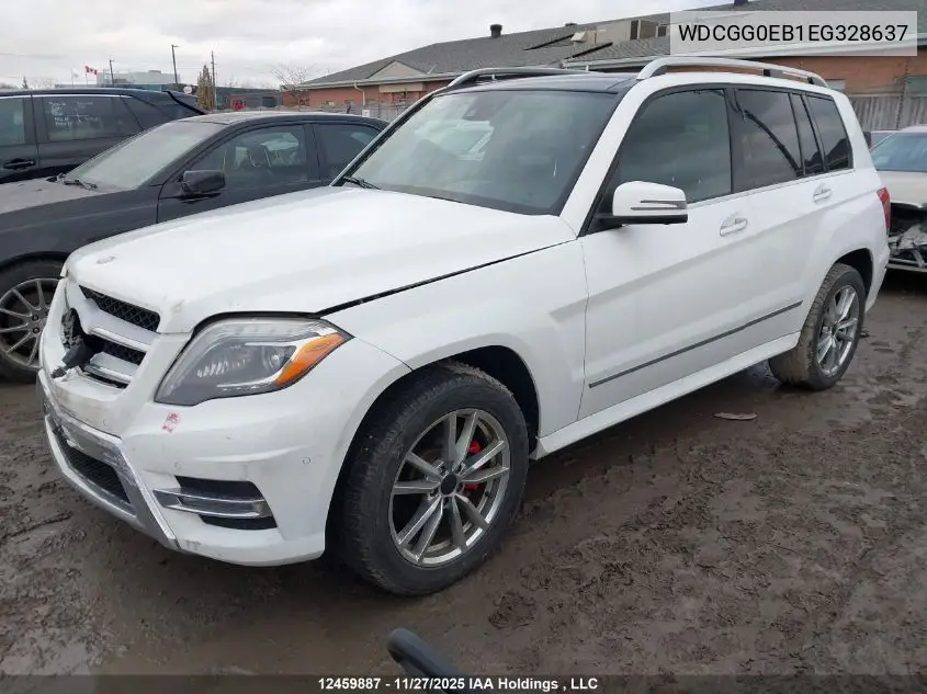 WDCGG0EB1EG328637 2014 Mercedes-Benz Glk 250 Bluetec