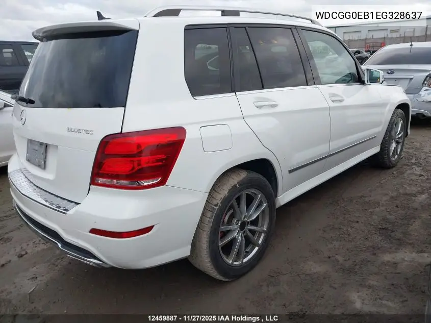 WDCGG0EB1EG328637 2014 Mercedes-Benz Glk 250 Bluetec