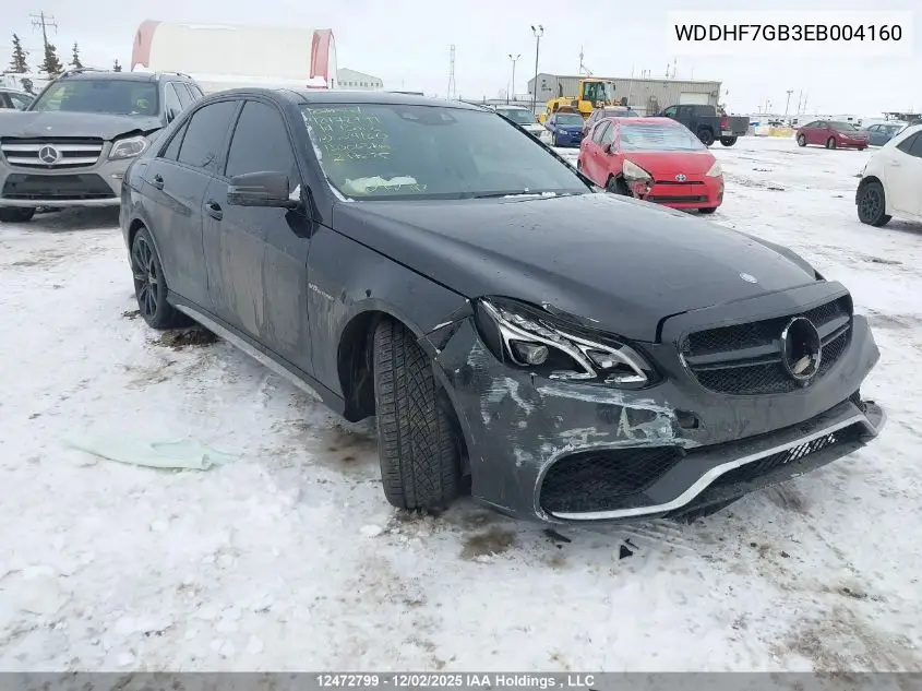 WDDHF7GB3EB004160 2014 Mercedes-Benz E 63 Amg-S