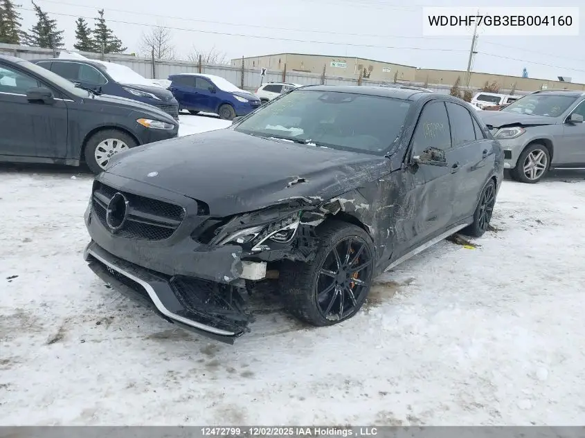 WDDHF7GB3EB004160 2014 Mercedes-Benz E 63 Amg-S