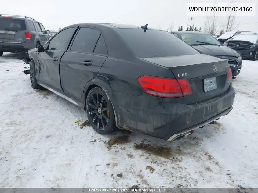 WDDHF7GB3EB004160 2014 Mercedes-Benz E 63 Amg-S