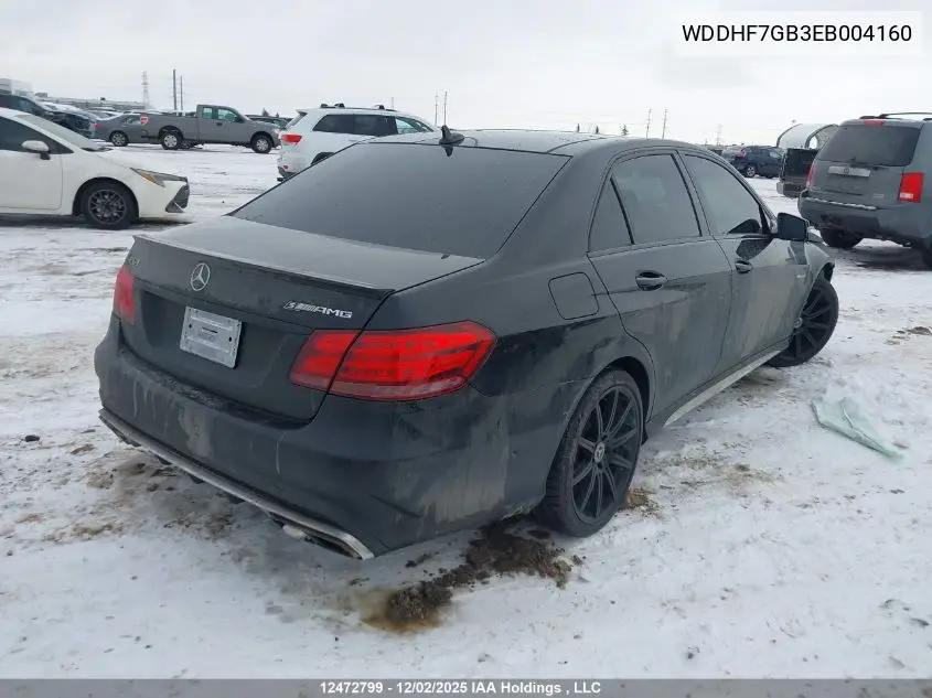 WDDHF7GB3EB004160 2014 Mercedes-Benz E 63 Amg-S