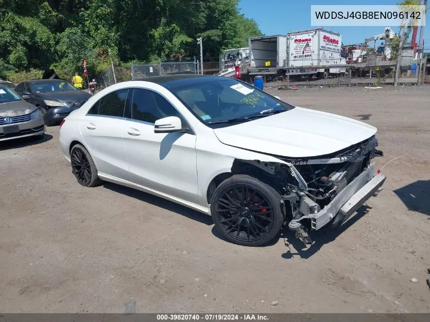 WDDSJ4GB8EN096142 2014 Mercedes-Benz Cla 250 4Matic