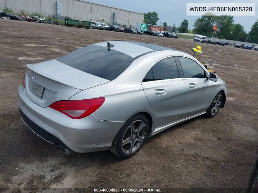 WDDSJ4EB6EN065328 2014 Mercedes-Benz Cla 250