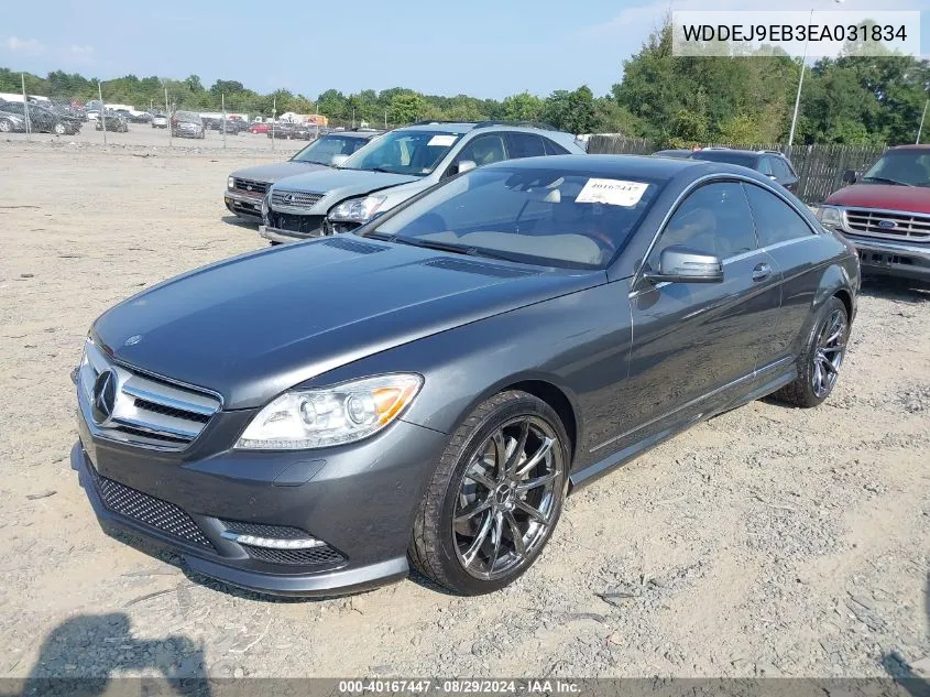 WDDEJ9EB3EA031834 2014 Mercedes-Benz Cl 550 4Matic