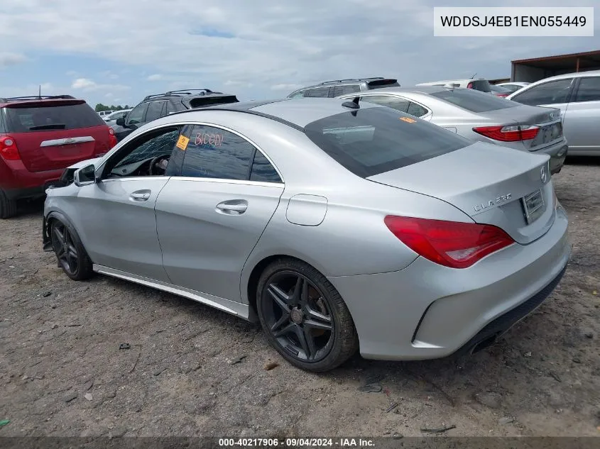 WDDSJ4EB1EN055449 2014 Mercedes-Benz Cla 250 250