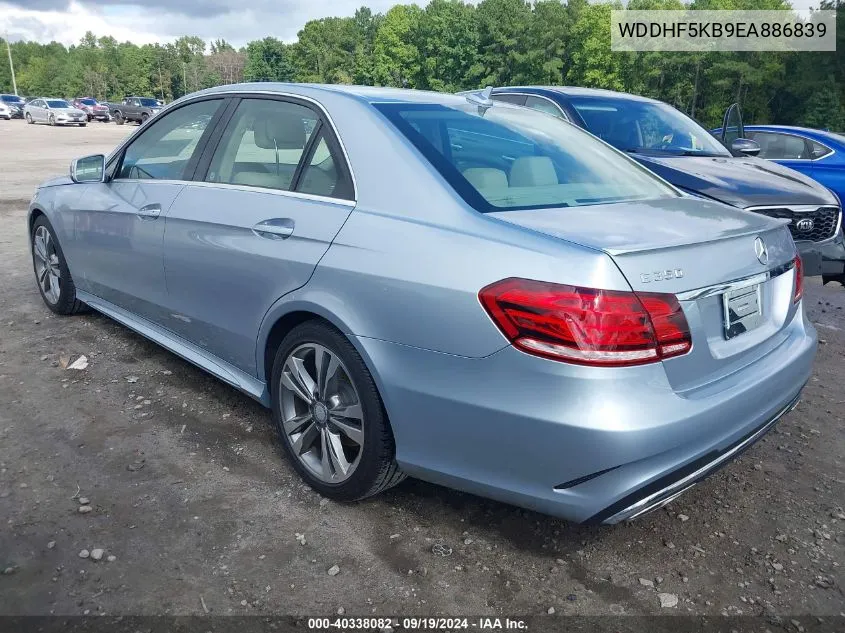 WDDHF5KB9EA886839 2014 Mercedes-Benz E 350