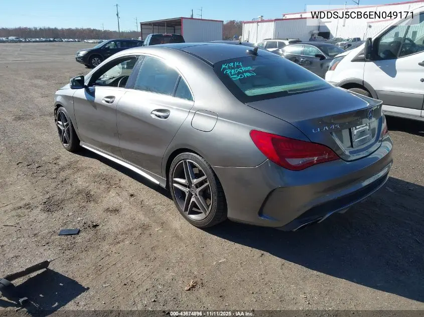 WDDSJ5CB6EN049171 2014 Mercedes-Benz Amg Cla 45
