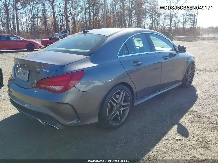 WDDSJ5CB6EN049171 2014 Mercedes-Benz Amg Cla 45