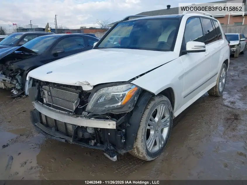 WDCGG0EB3FG415862 2015 Mercedes-Benz Glk 250 Bluetec