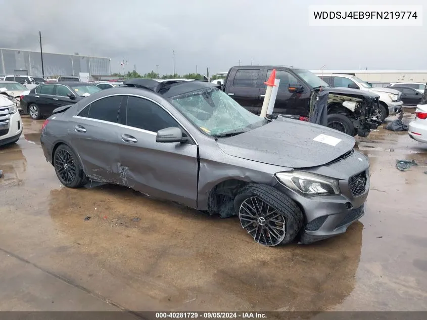 WDDSJ4EB9FN219774 2015 Mercedes-Benz Cla 250