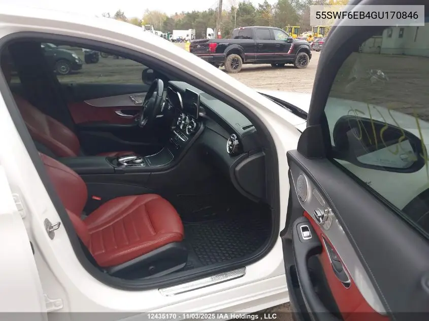 55SWF6EB4GU170846 2016 Mercedes-Benz C 450 4Mati Amg