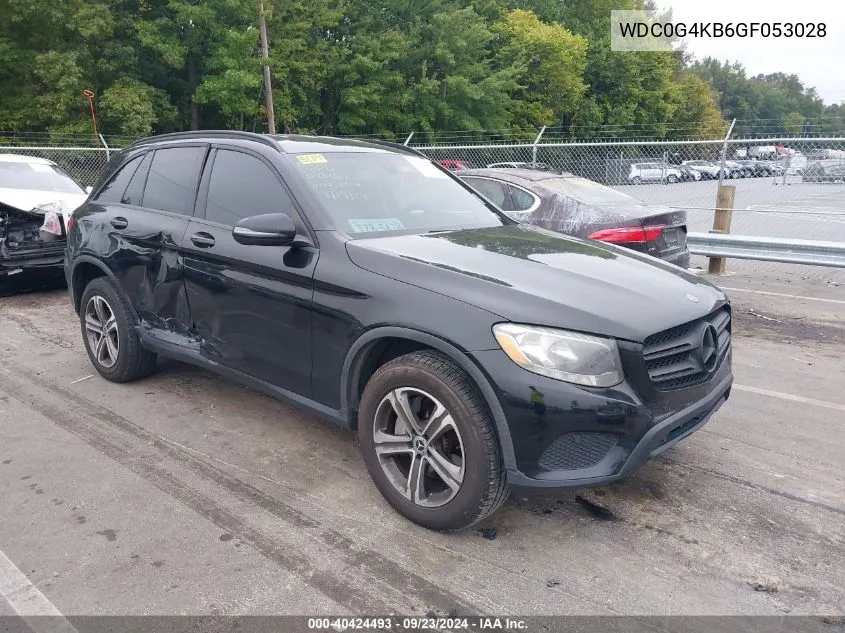 WDC0G4KB6GF053028 2016 Mercedes-Benz Glc 300 4Matic