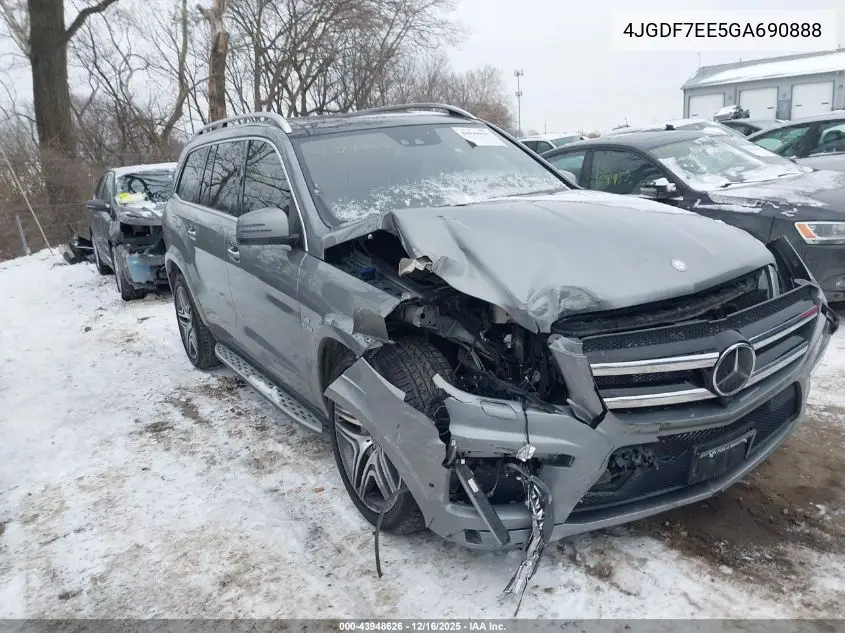 4JGDF7EE5GA690888 2016 Mercedes-Benz Amg Gl 63 4Matic