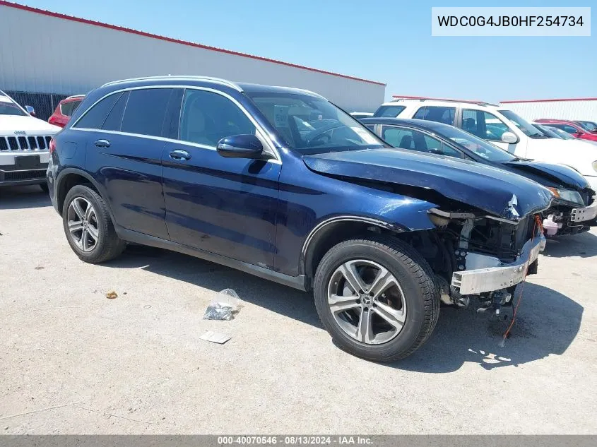 WDC0G4JB0HF254734 2017 Mercedes-Benz Glc 300