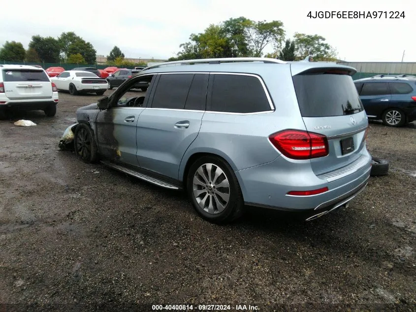 4JGDF6EE8HA971224 2017 Mercedes-Benz Gls 450 4Matic