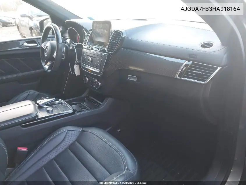 4JGDA7FB3HA918164 2017 Mercedes-Benz Amg Gle 63 S 4Matic