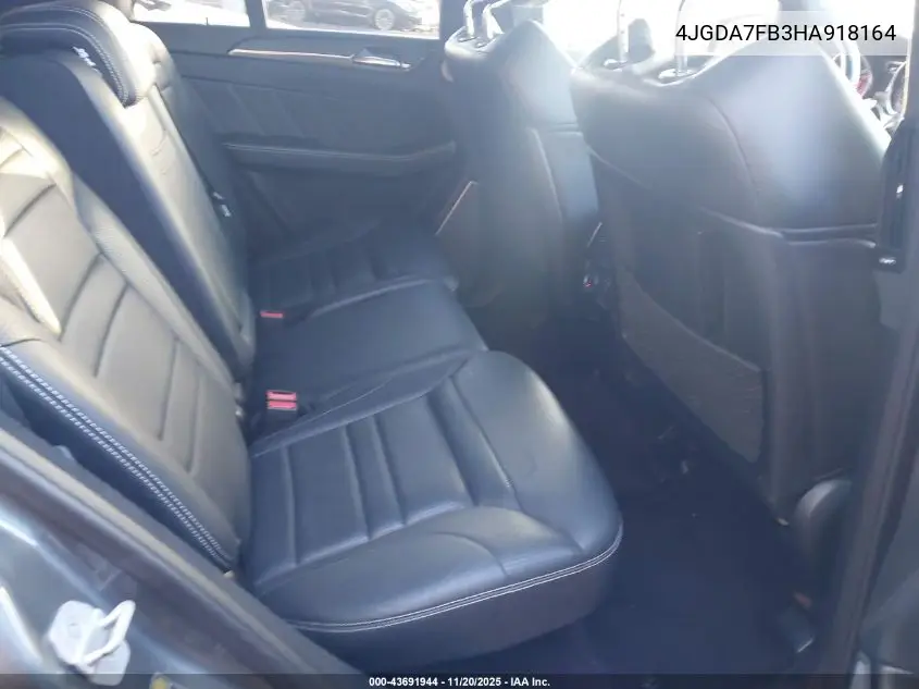 4JGDA7FB3HA918164 2017 Mercedes-Benz Amg Gle 63 S 4Matic