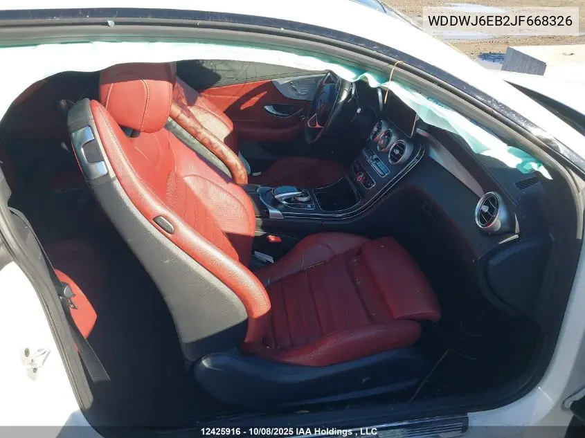 WDDWJ6EB2JF668326 2018 Mercedes-Benz C 43 4Mati Amg