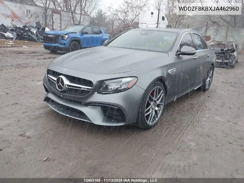 WDDZF8KBXJA462960 2018 Mercedes-Benz E 63 Amg-S